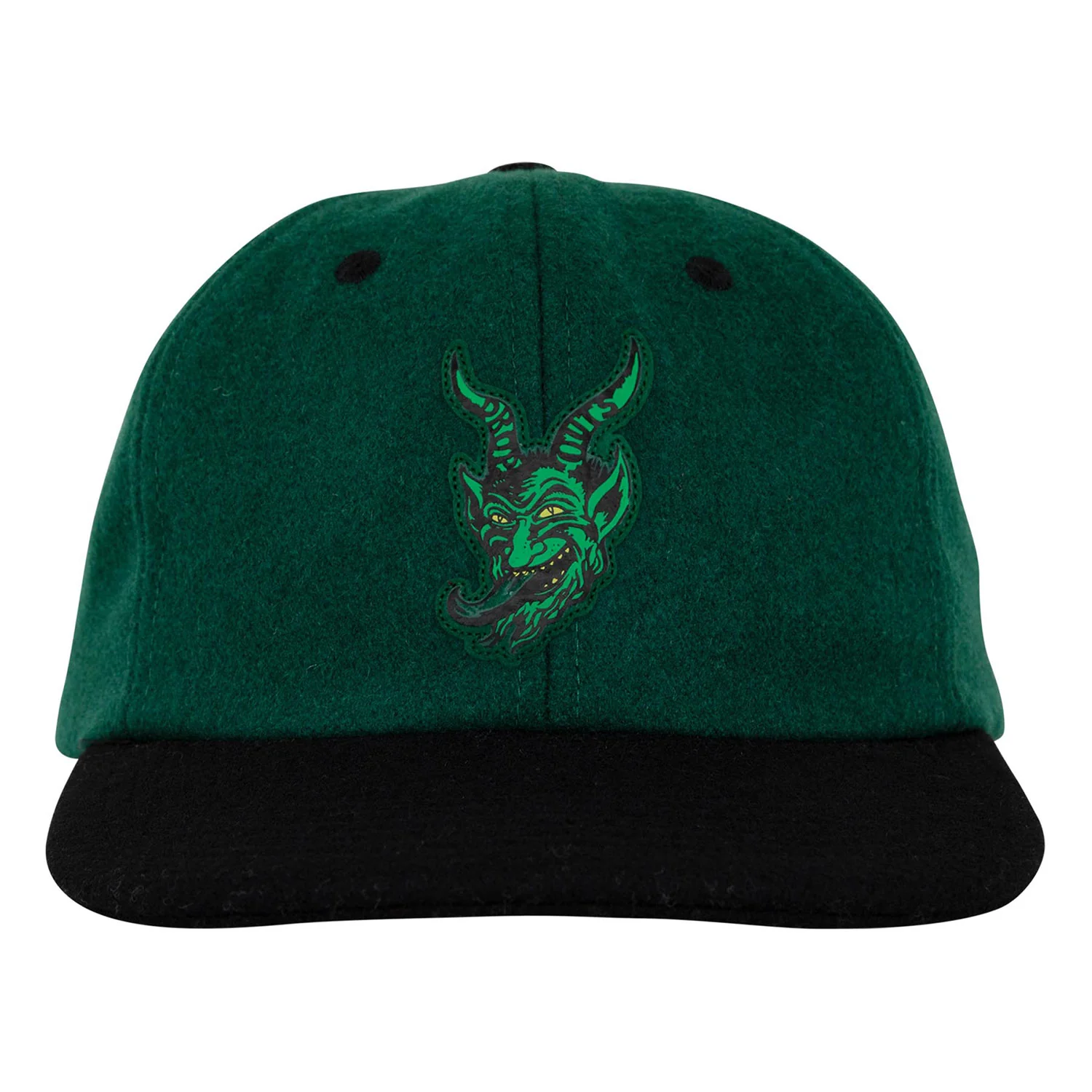 Creature Skateboard Hat Drop Out Snapback Green - Image 3