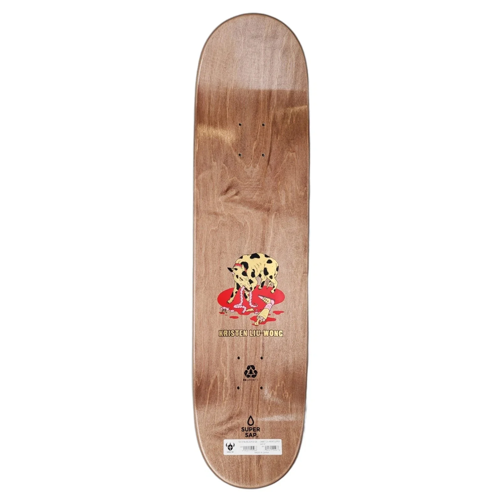 Darkstar Premium Complete Skateboard Cameo Liu-Wong 8.125" Independent Sml Upgrade - Image 2