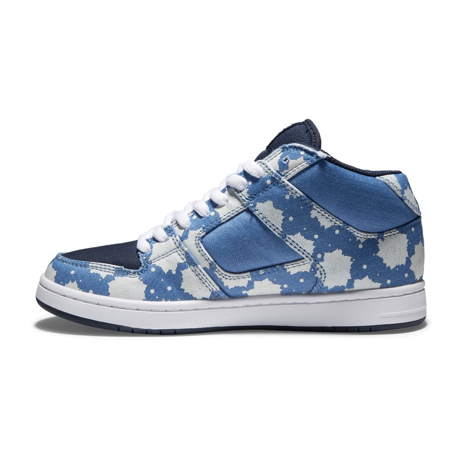 DC Shoes Womens Manteca Mid Dark Denim - Image 3