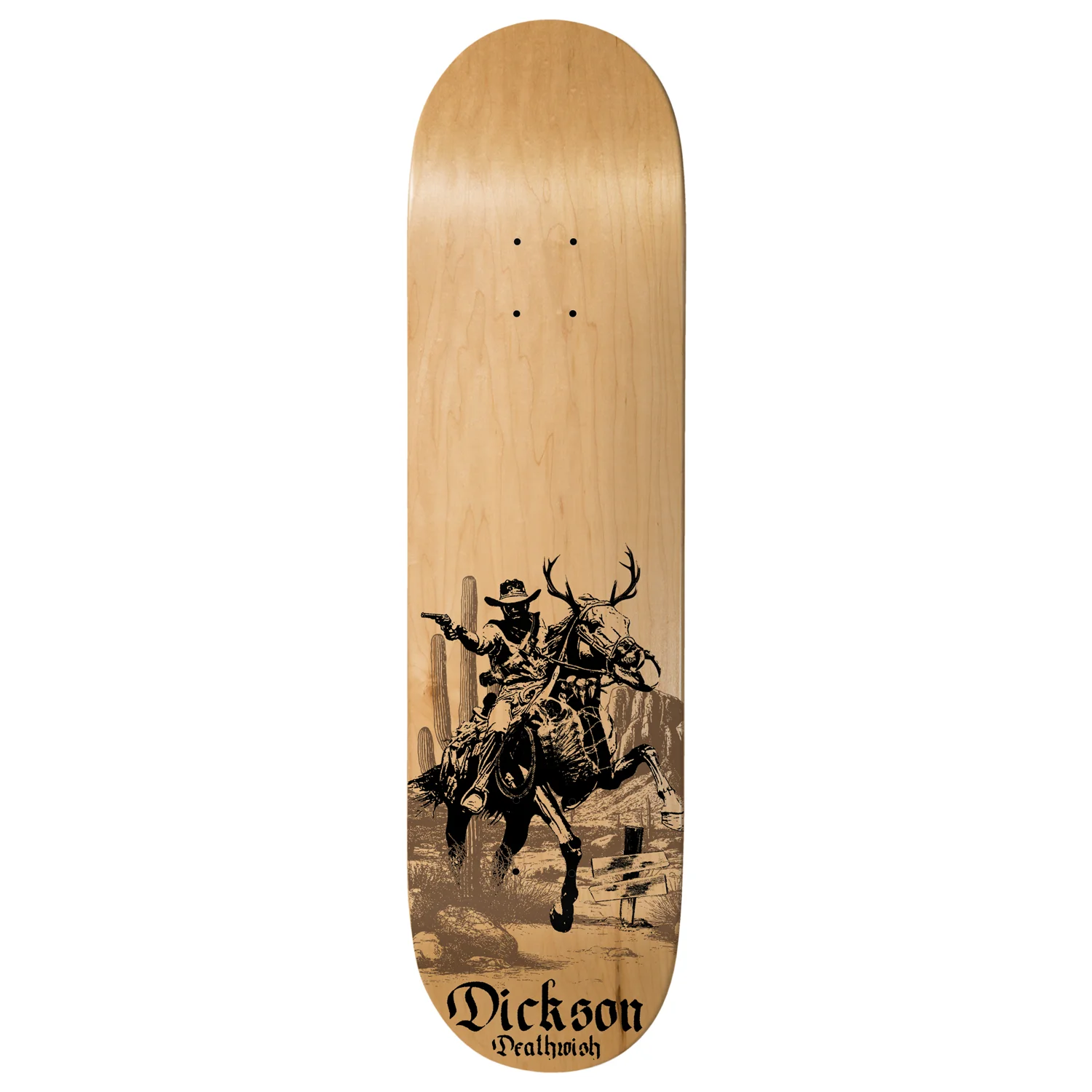 Deathwish Skateboard Complete Jon Dickson Hunt 8.25" x 31.5" - Image 2