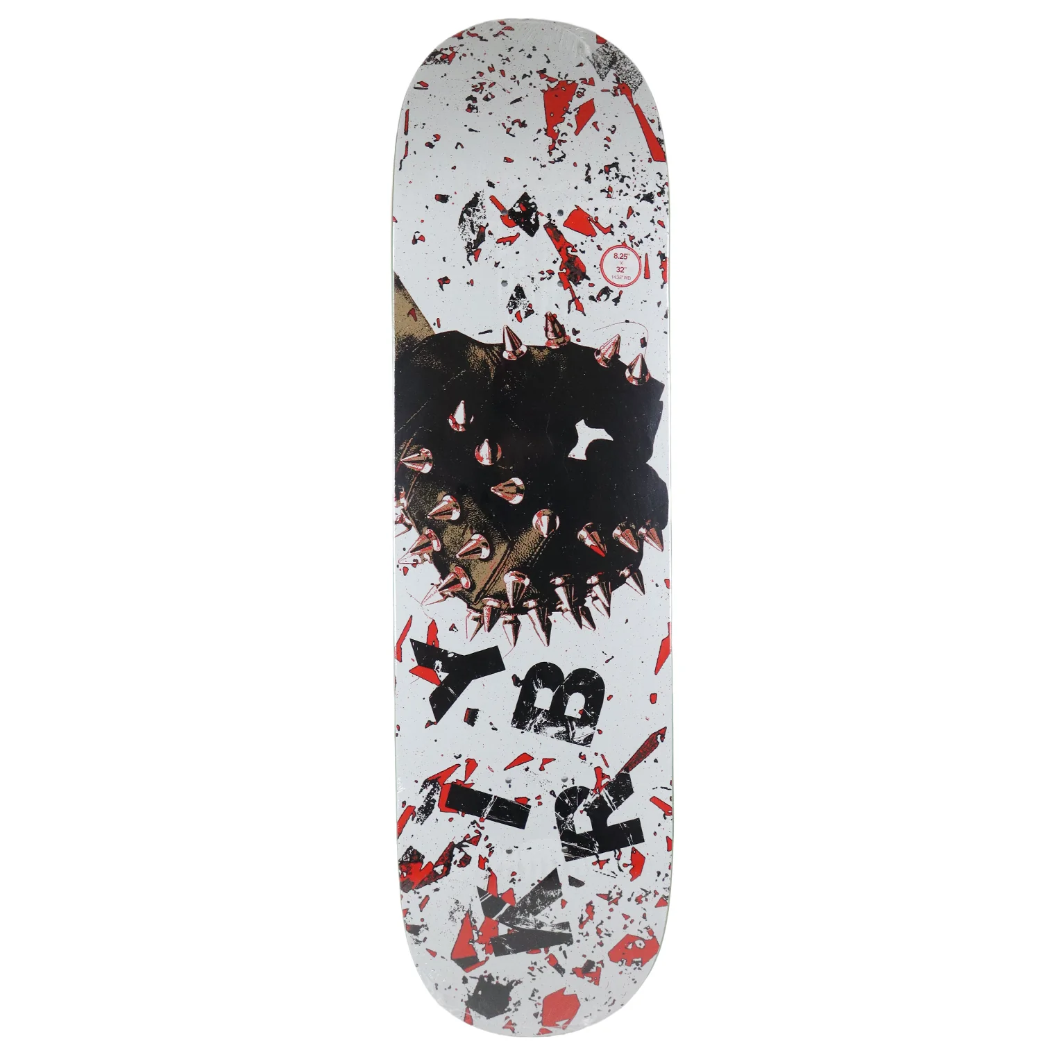 Deathwish Skateboard Complete Taylor Kirby Ironmind White 8.25" x 32" - Image 2
