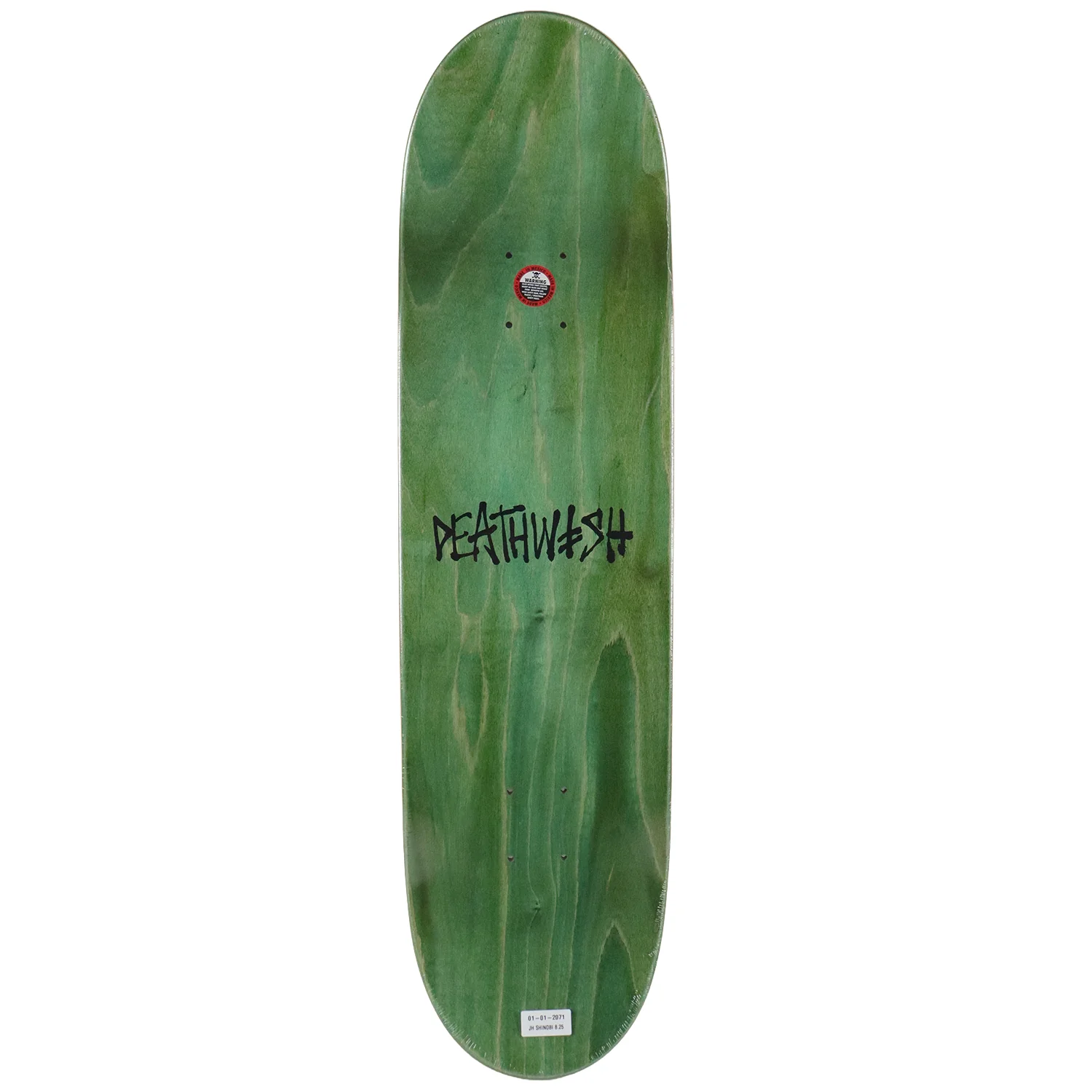 Deathwish Skateboard Deck Jake Hayes Shinobi Black 8.25" x 31.676" - Image 3
