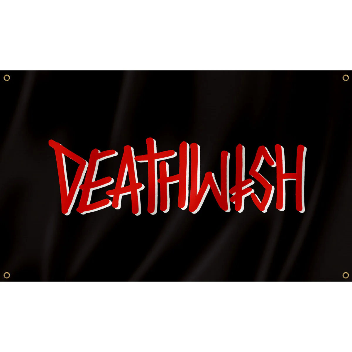 Deathwish Skateboard Shop Banner - Deathspray Logo Flag - Cloth 36" x 60"