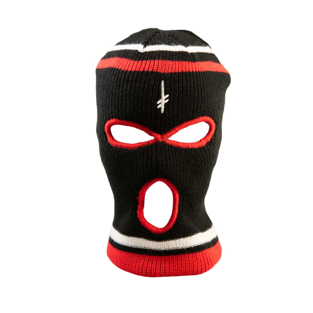 Deathwish Skateboards Beanie Gang Logo Ski Mask Black/Red