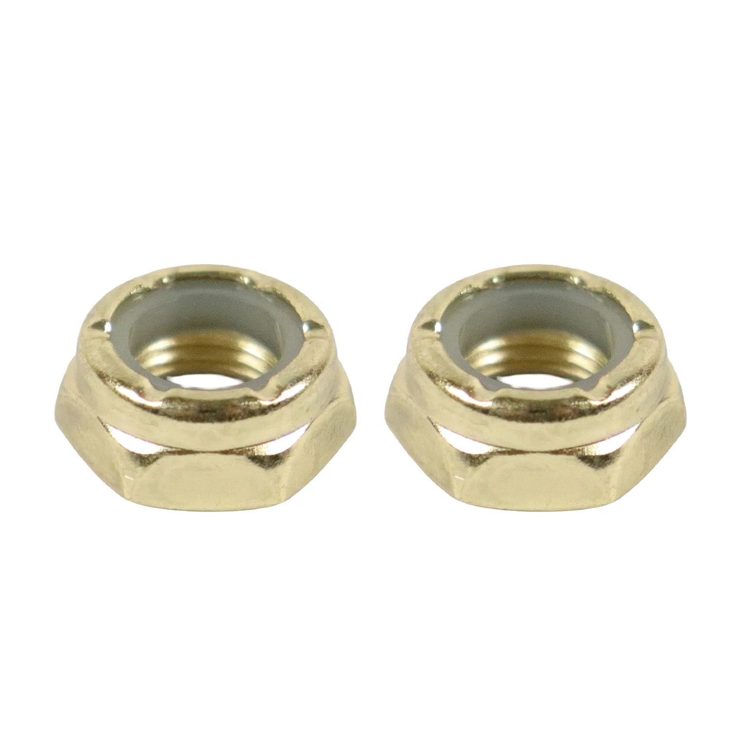 Dime Bag Skateboard Replacement Truck Kingpin and Axle Nuts Kit - Gold - Image 3