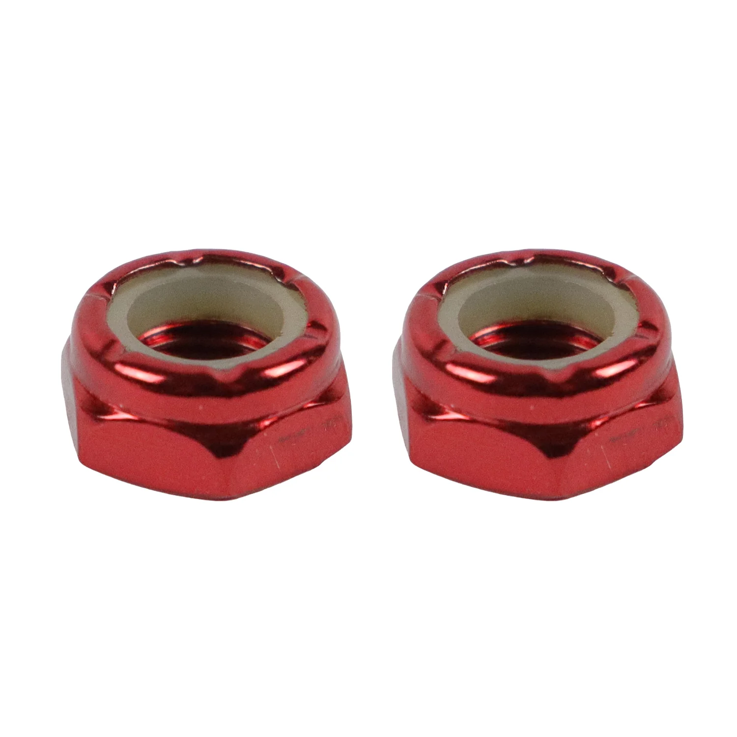 Dime Bag Skateboard Replacement Truck Kingpin and Axle Nuts Kit - Red - Image 3