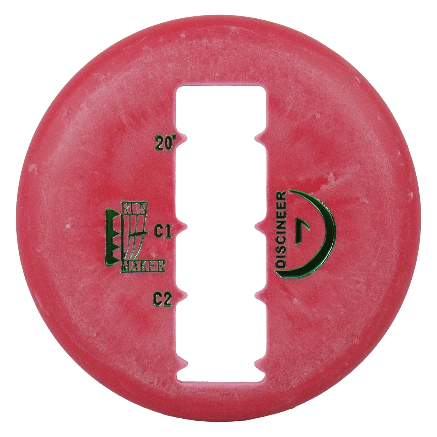 Discineer Run Maker Disc Golf Distance Estimating Mini Marker for Circle 1 & 2 - Image 6
