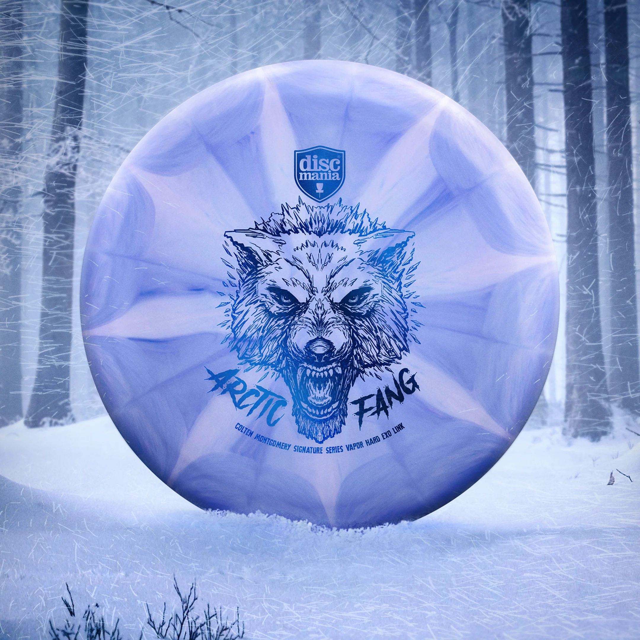 Discmania Disc Golf Arctic Fang Montomery Exo Hard Vapor Link Putter - Choose Disc - Image 2