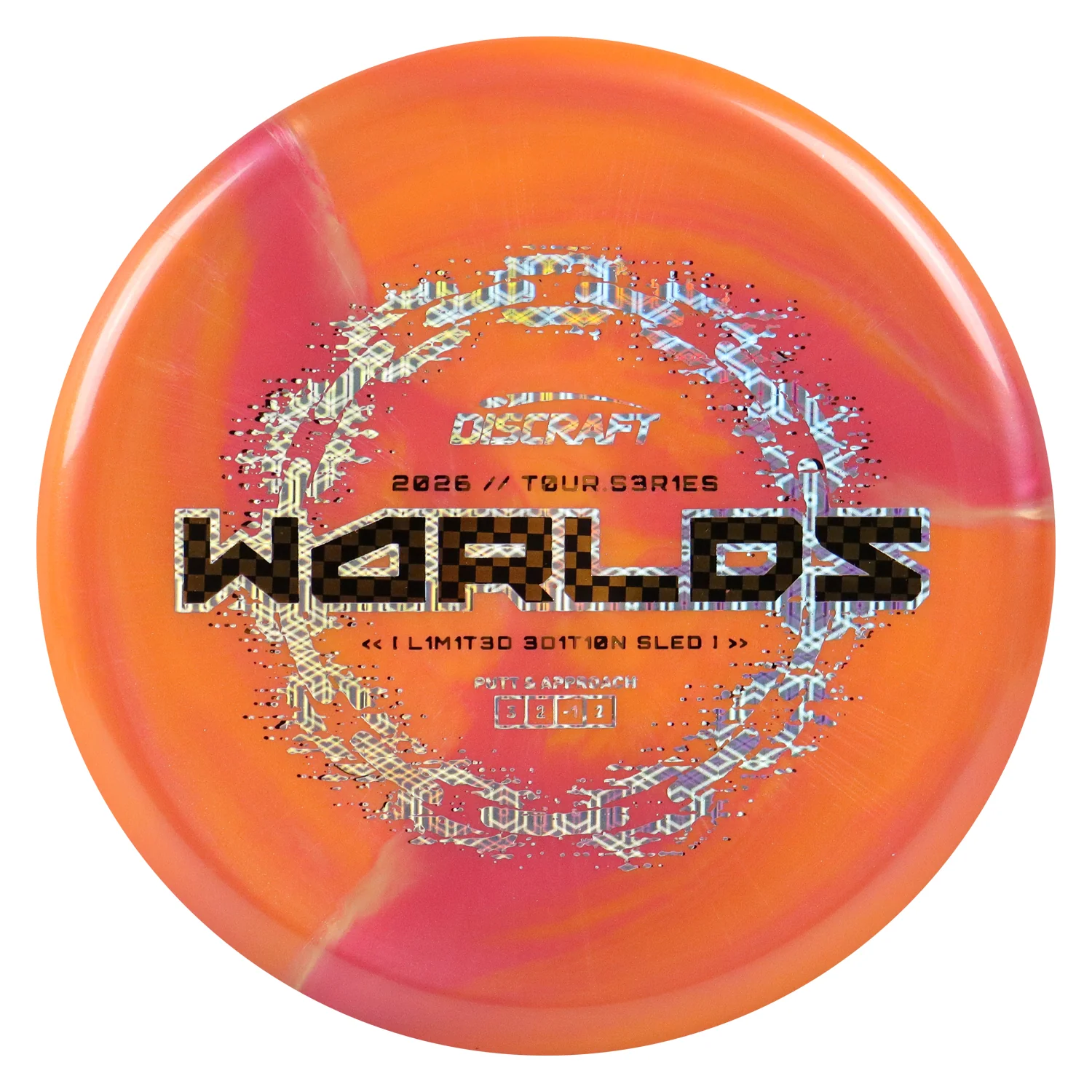 Discraft Disc Golf 2026 Worlds Tour Series Sled Putt and Approach - Image 2