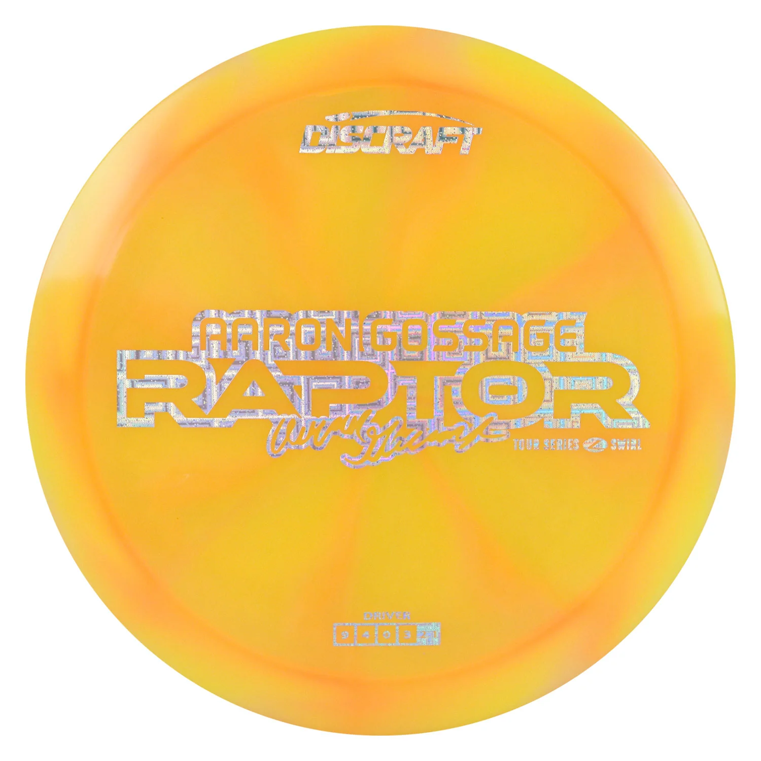 Discraft Disc Golf Aaron Gossage 2025 Tour Series Z Swirl Raptor Driver 9/4/0/3 - Choose Exact Disc - Image 7