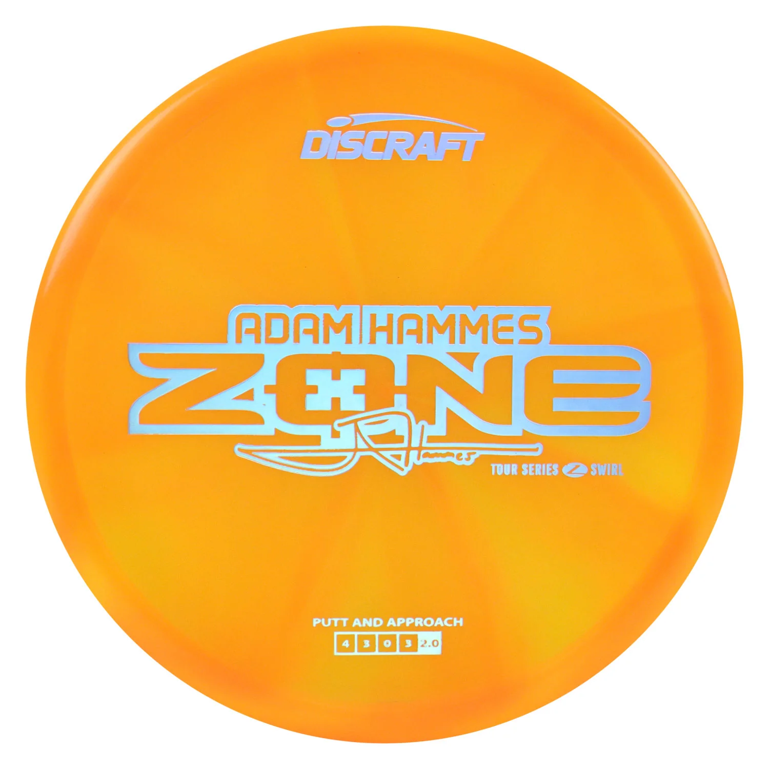 Discraft Disc Golf Adam Hammes 2025 Tour Series Z Swirl Zone Putter 4/3/0/3 - Choose Exact Disc - Image 7