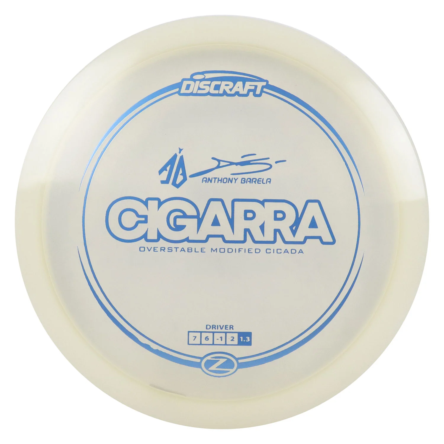 Discraft Disc Golf Anthony Barela Signature Series Z Line Cigarra 7/6/-1/2 - Choose Exact Disc - Image 4