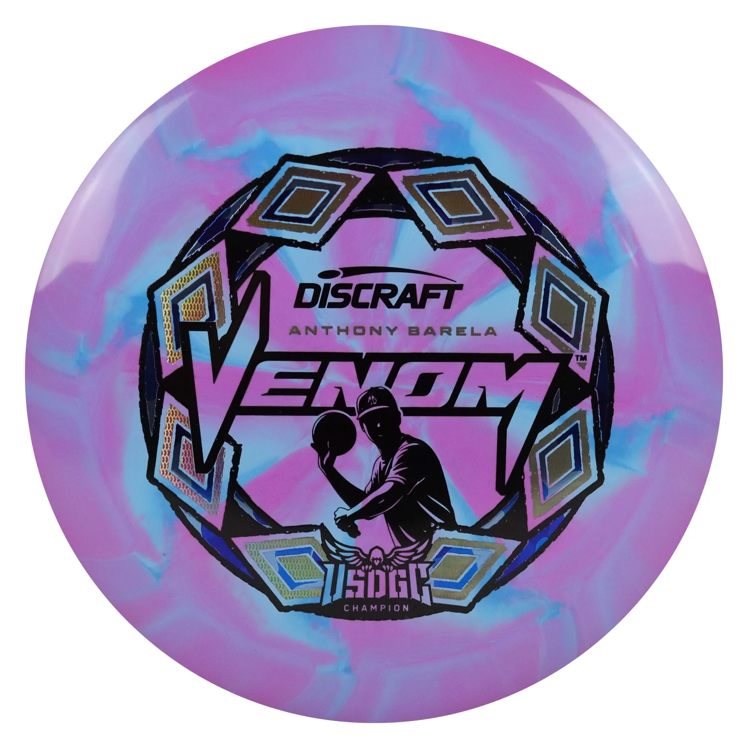 Discraft Disc Golf Anthony Barela USDGC ESP Swirl Venom Pop Top - Choose Exact Disc - Image 3