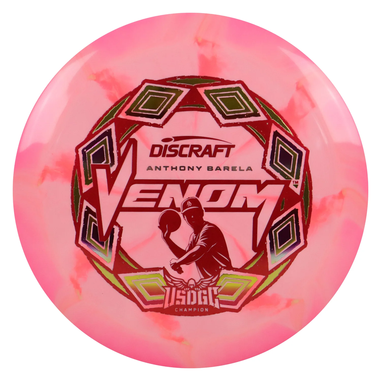 Discraft Disc Golf Anthony Barela USDGC ESP Swirl Venom Pop Top - Choose Exact Disc - Image 5