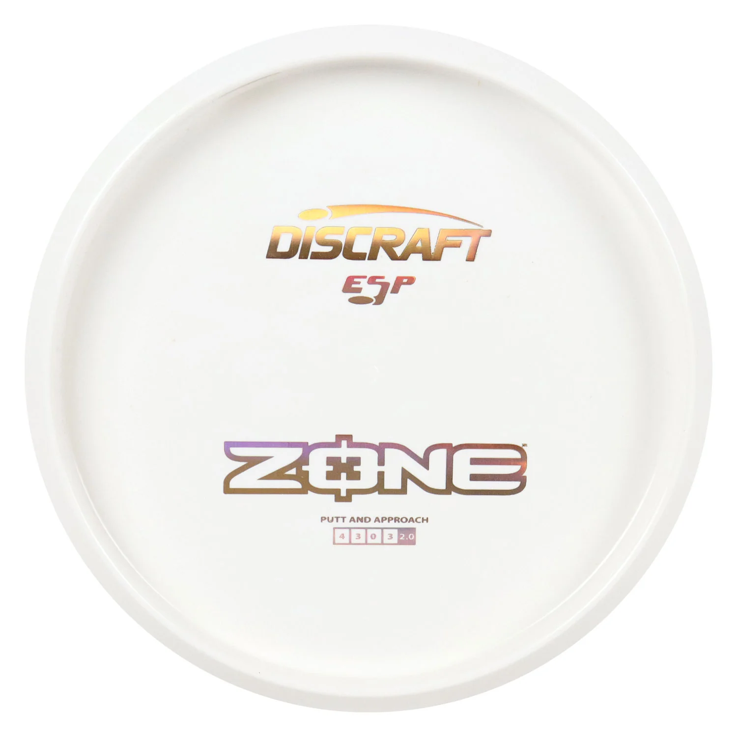 Discraft Disc Golf ESP Zone Solid White Putter 4/3/0/3 - Choose Exact Disc - Image 8