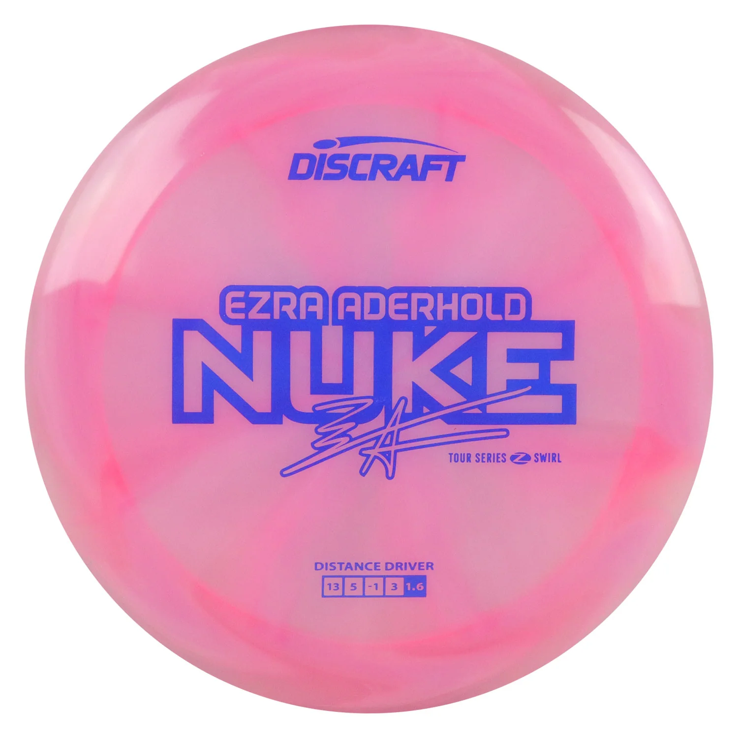 Discraft Disc Golf Ezra Aderhold 2025 Tour Series Z Swirl Nuke Driver 13/5/-1/3 - Choose Exact Disc - Image 6