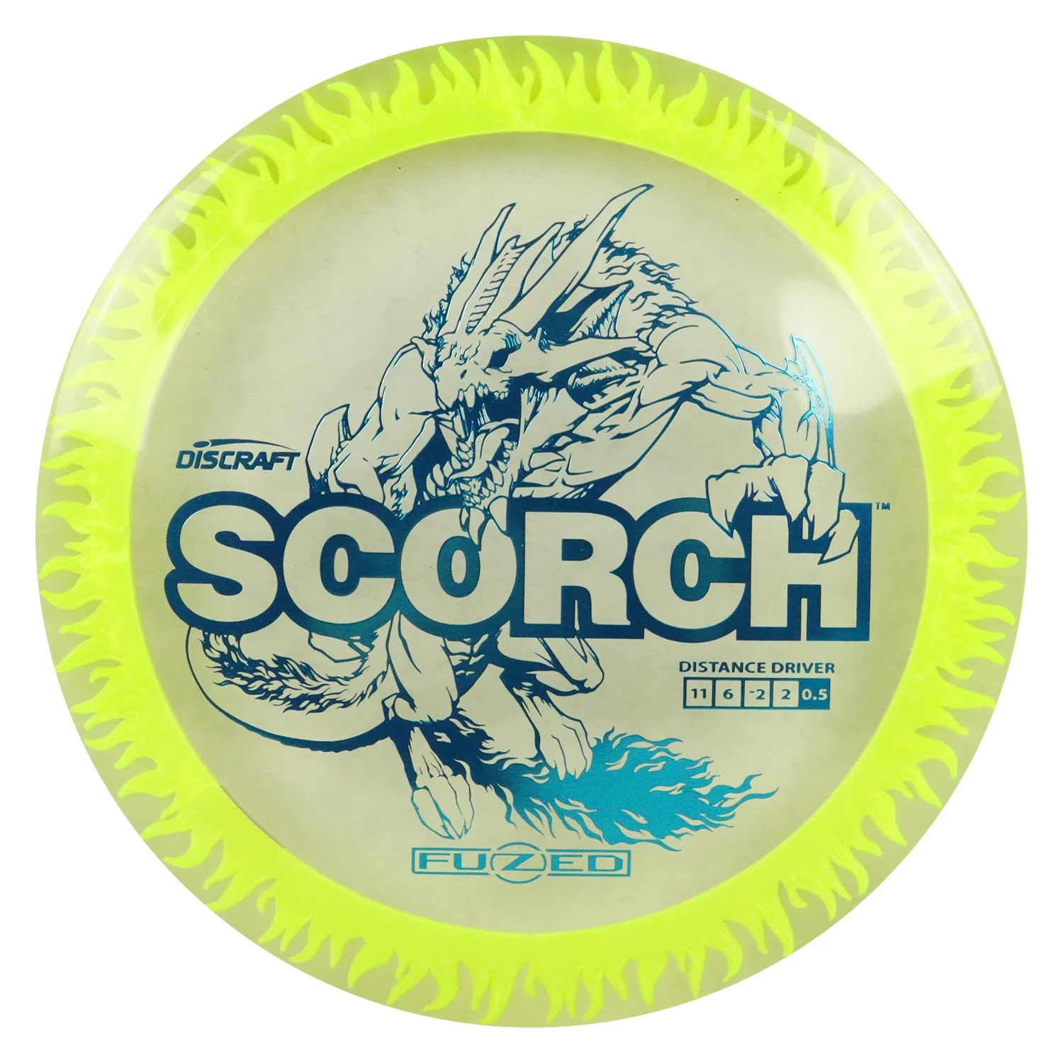 Discraft Disc Golf FuZed Line Scorch with Flame Pattern Distance Driver11/6/-2/2 - Choose Exact Disc - Image 118