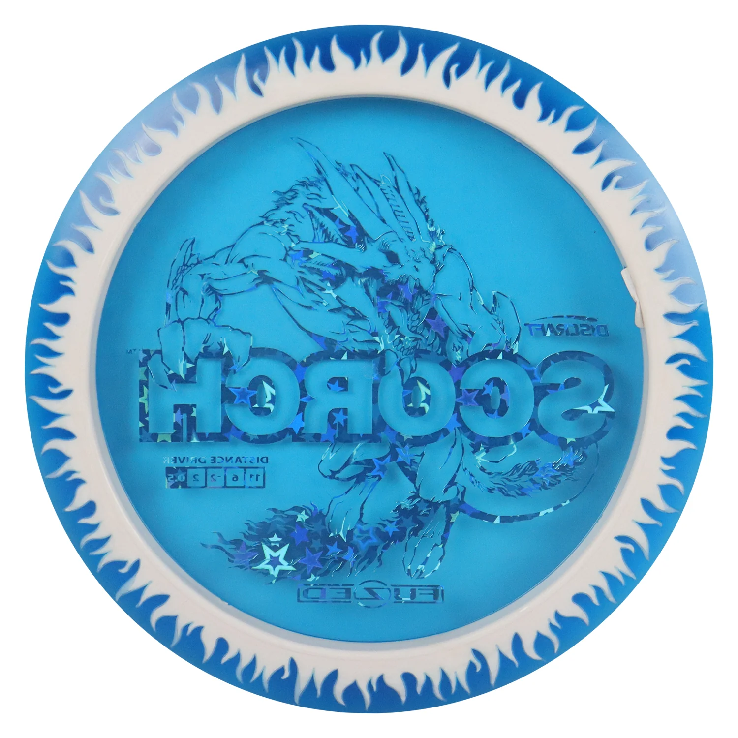Discraft Disc Golf FuZed Line Scorch with Flame Pattern Distance Driver11/6/-2/2 - Choose Exact Disc - Image 37