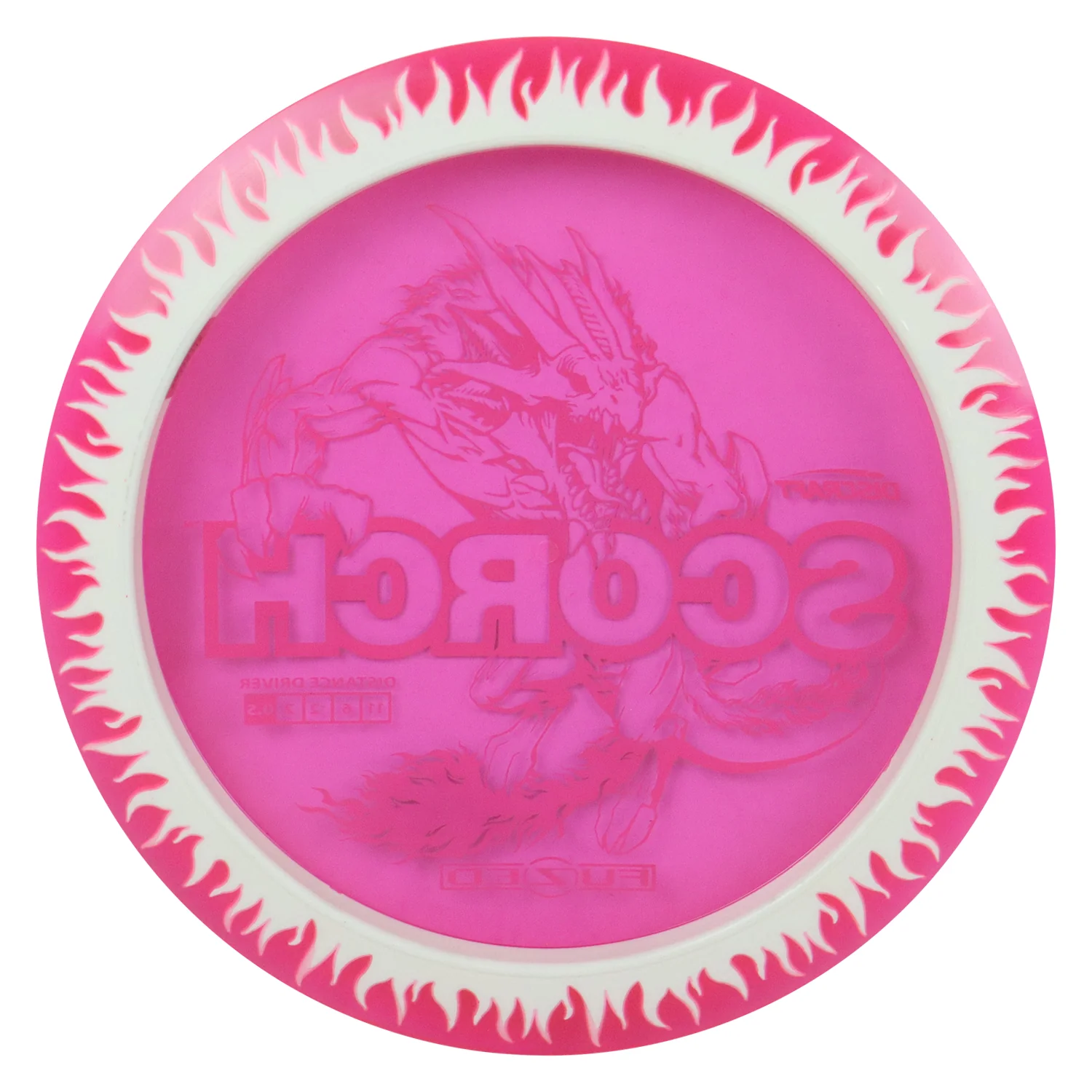 Discraft Disc Golf FuZed Line Scorch with Flame Pattern Distance Driver11/6/-2/2 - Choose Exact Disc - Image 47