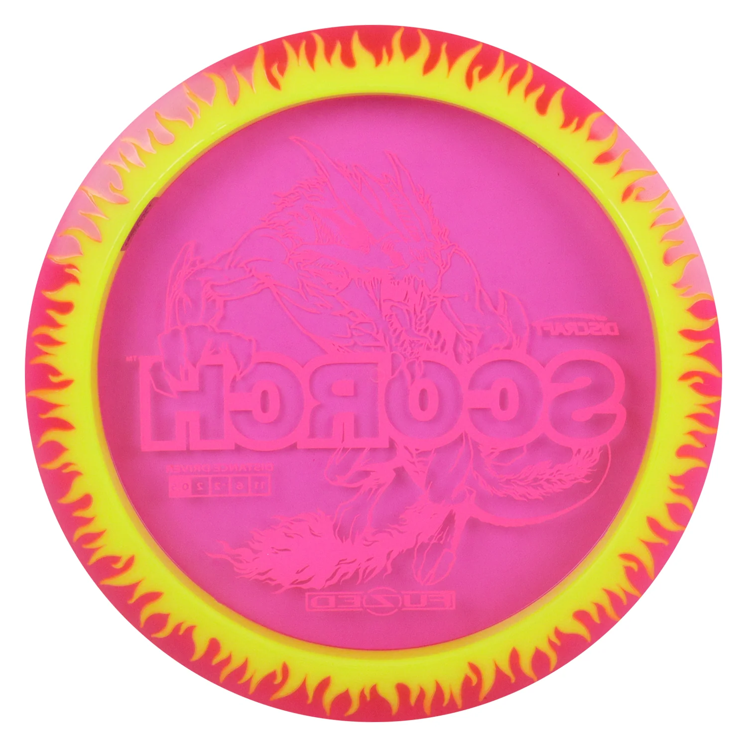 Discraft Disc Golf FuZed Line Scorch with Flame Pattern Distance Driver11/6/-2/2 - Choose Exact Disc - Image 53