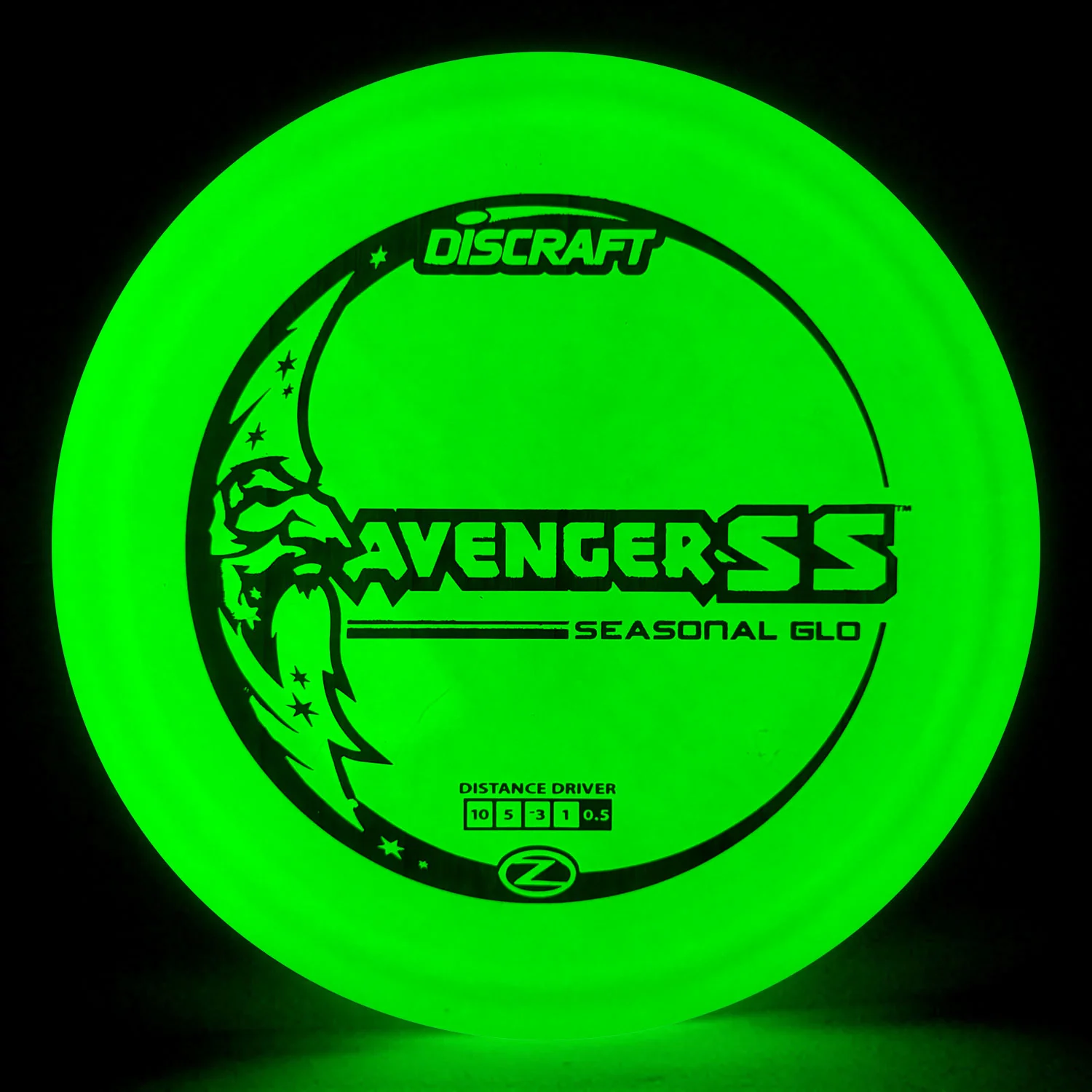 Discraft Disc Golf Glo Z Avenger SS Distance Driver 10/5/-3-1 - Choose Exact Disc - Image 2