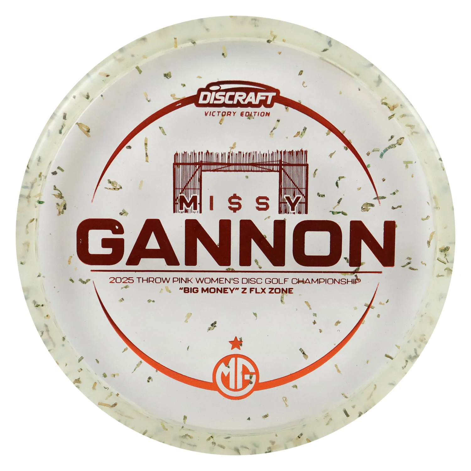 Discraft Disc Golf Missy Gannon Throw Pink Z Flx Big Money Zone - Choose Exact Disc - Image 3