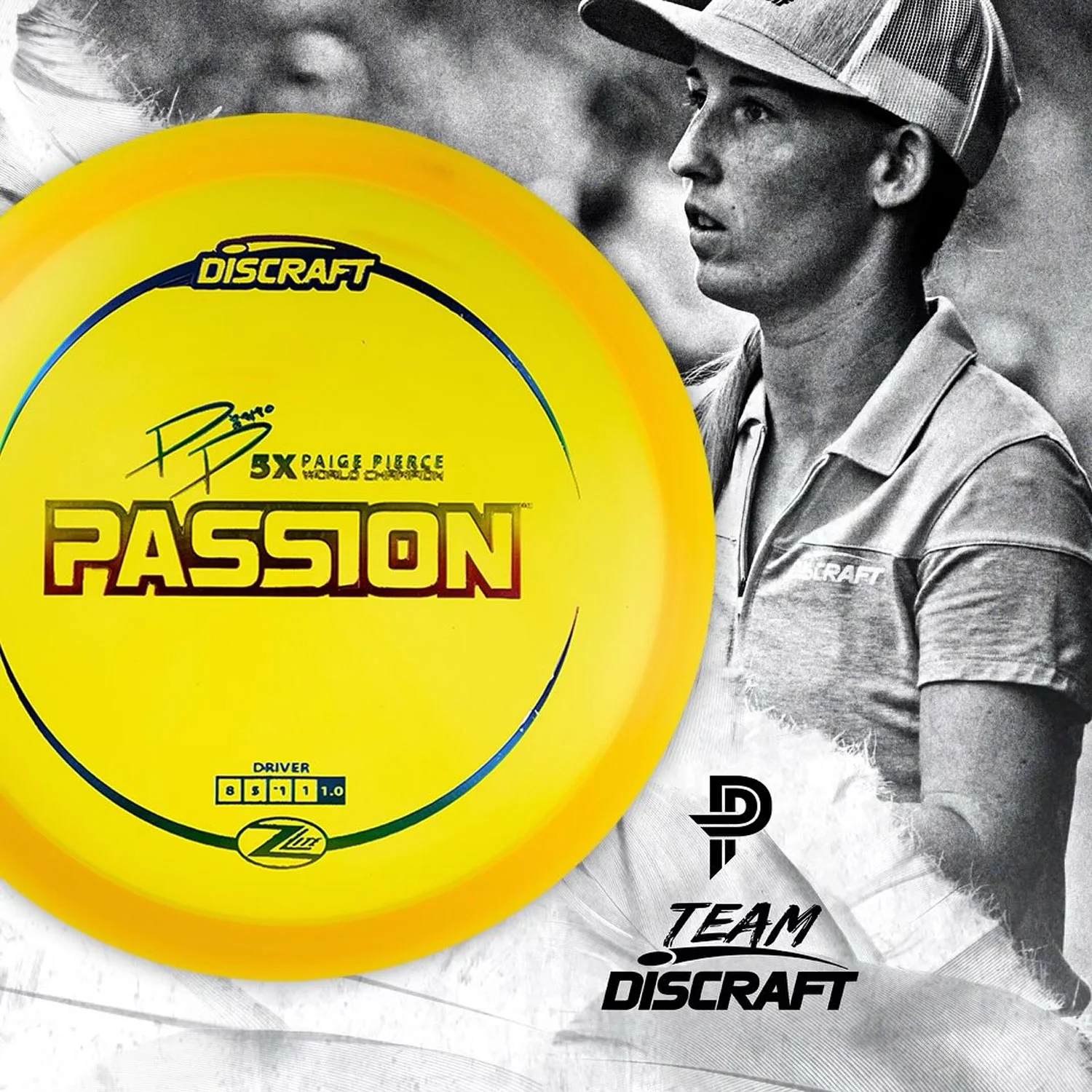 Discraft Disc Golf Paige Pierce Z Lite Passion Fairway Driver 8/5/-1/1 - Choose Exact Disc - Image 4