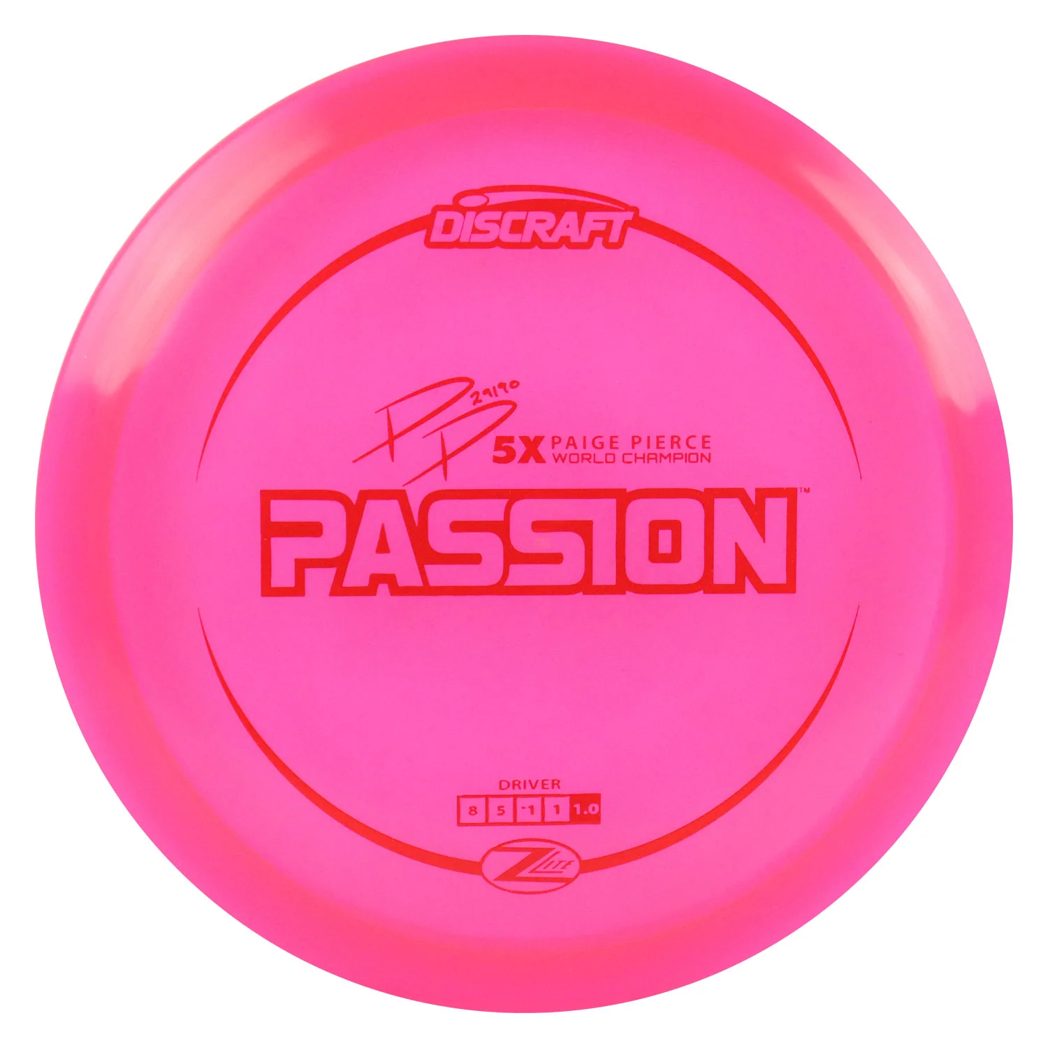 Discraft Disc Golf Paige Pierce Z Lite Passion Fairway Driver 8/5/-1/1 - Choose Exact Disc - Image 9