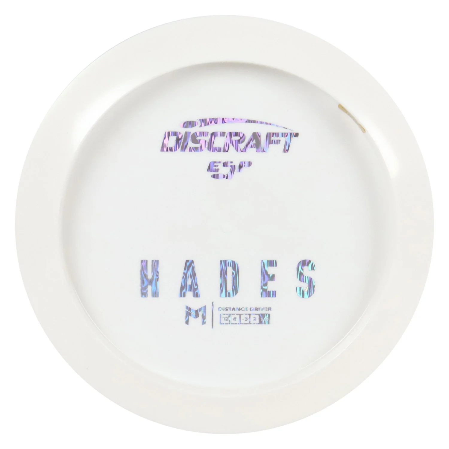 Discraft Disc Golf Paul McBeth ESP Hades Solid White Distance Driver 12/6/-2/2- Choose Exact Disc - Image 5