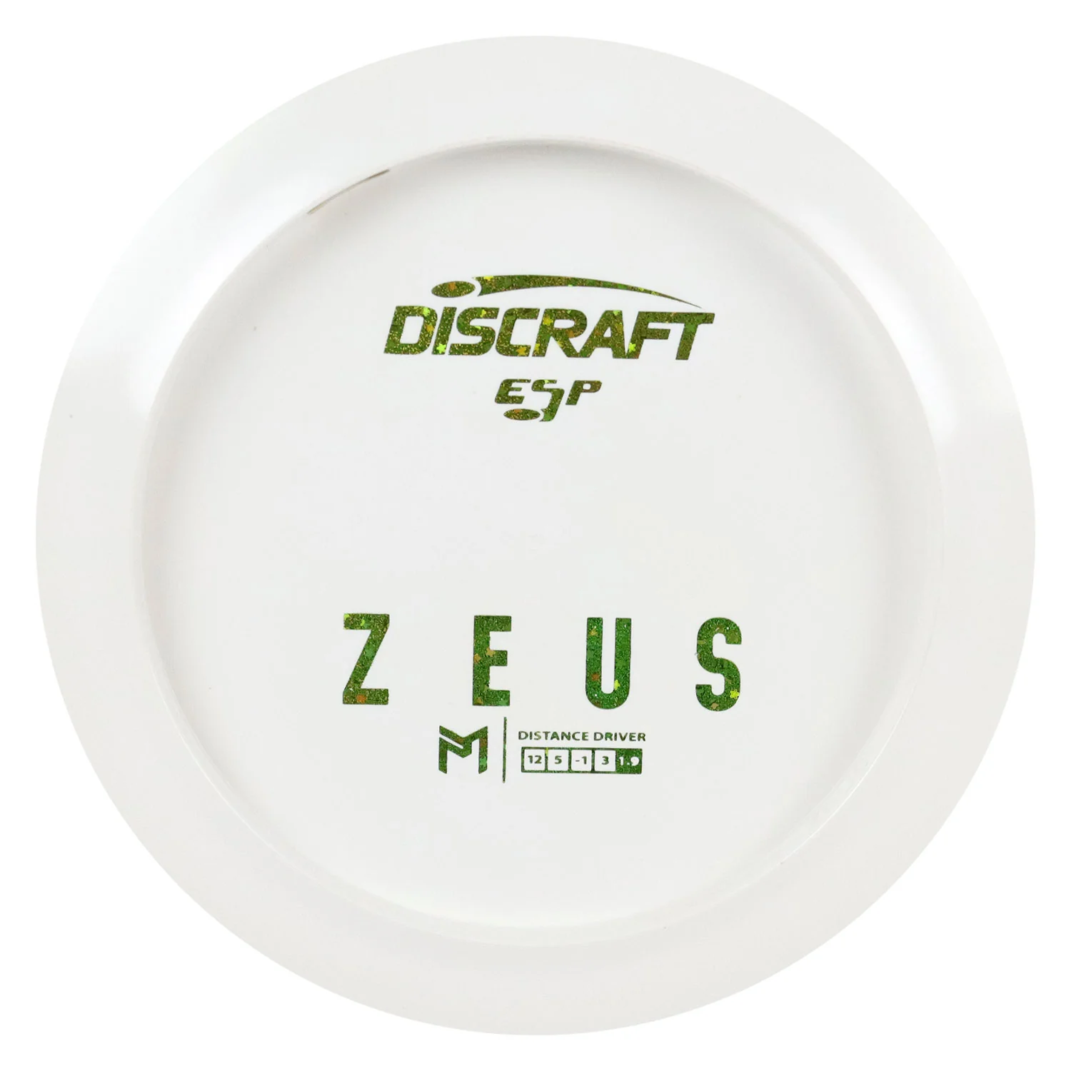 Discraft Disc Golf Paul McBeth ESP Zeus Solid White Distance Driver 12/5/-1/3- Choose Exact Disc - Image 6