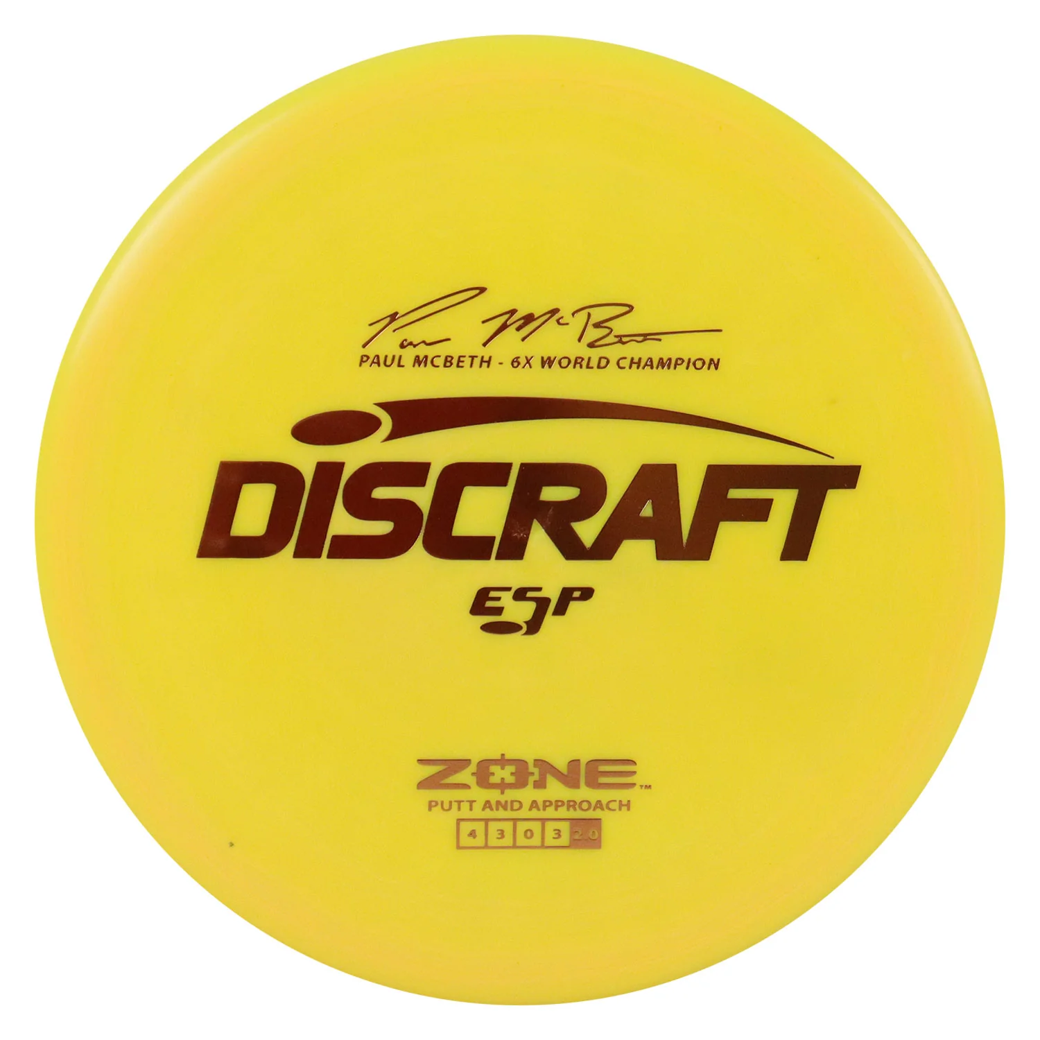 Discraft Disc Golf Paul McBeth Signature ESP Zone Putter 4/3/0/3 - Choose Exact Disc - Image 8