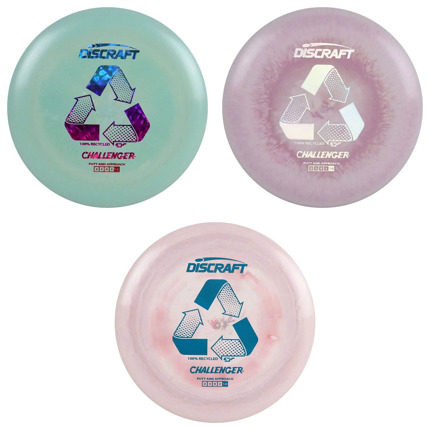 Discraft Disc Golf Recycled ESP Challenger Putter 2/3/0/2 - Choose Exact Disc