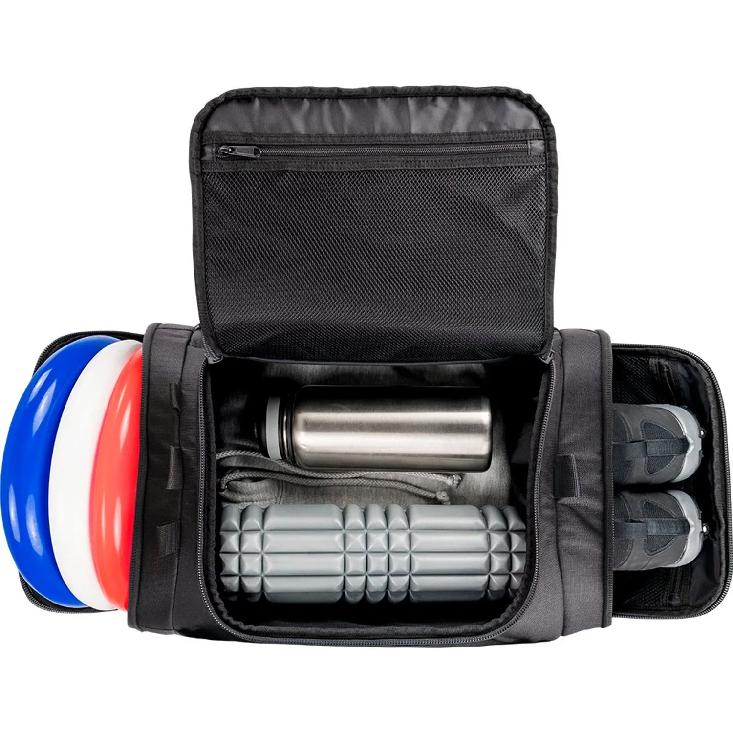 Discraft GripEQ Disc Golf Ultimate Sports Duffel Bag Black - Image 4