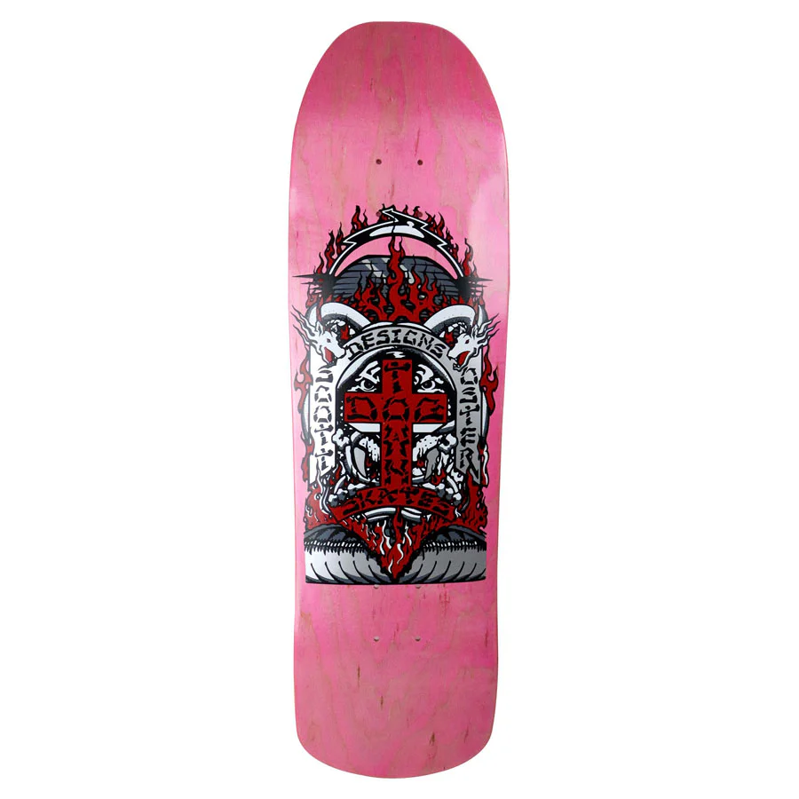 Dogtown Skateboard Complete Scott Oster M80 Pink Old School 8.875" x 32.25" - Image 2