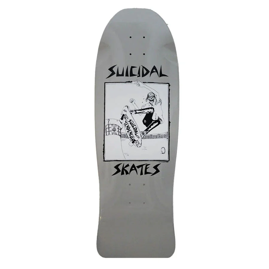 Dogtown Skateboard Complete SS Pool Skater 80s Grey 10.125" x 30.325" - Image 2