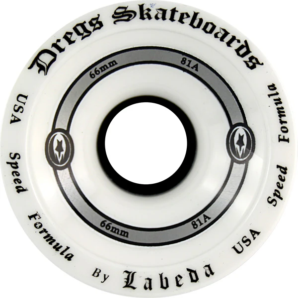 Dregs Wheels Race White 66mm - Image 2