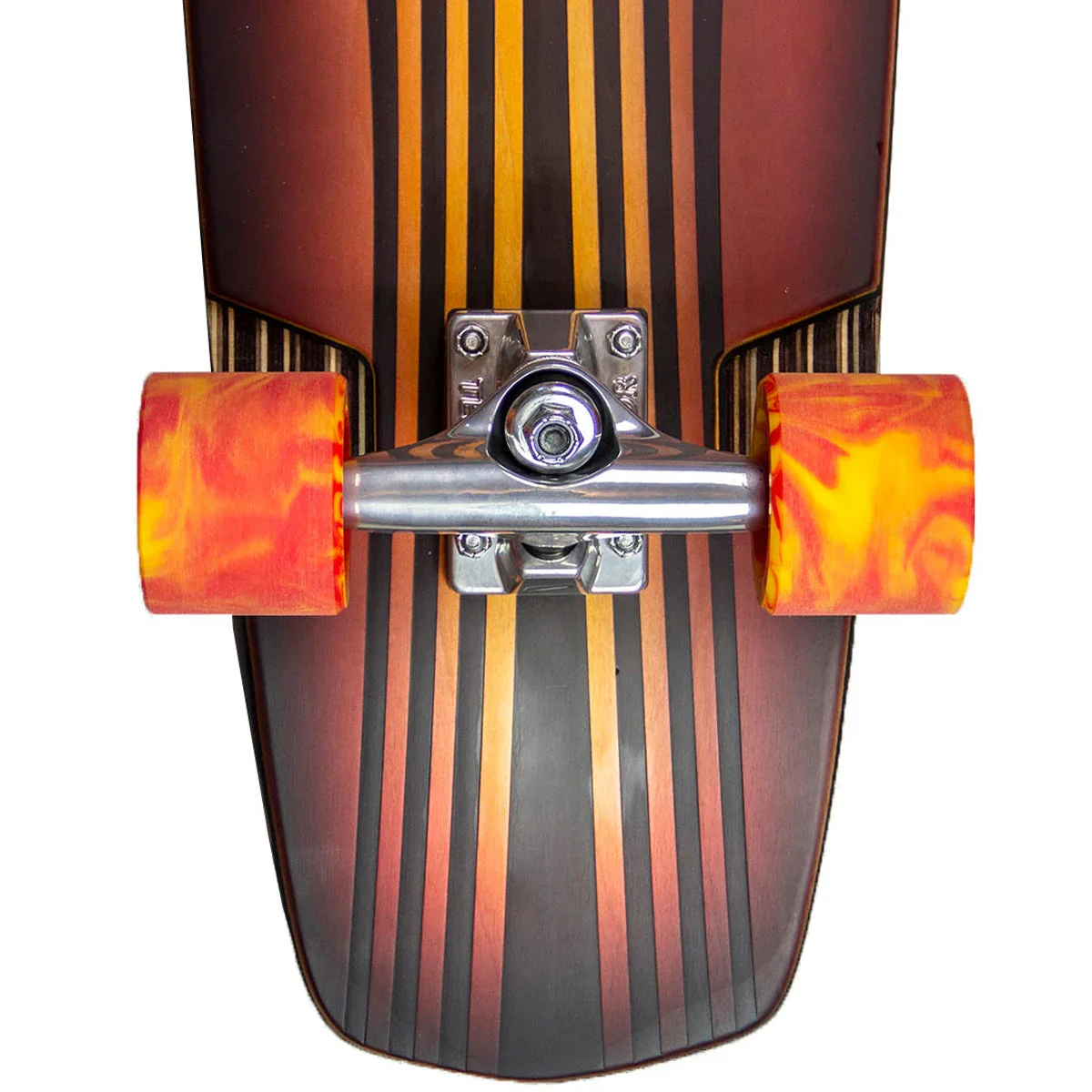Dusters California Skateboard Cruiser Keen Axe 8.25" x 31" Burn Fade - Image 5