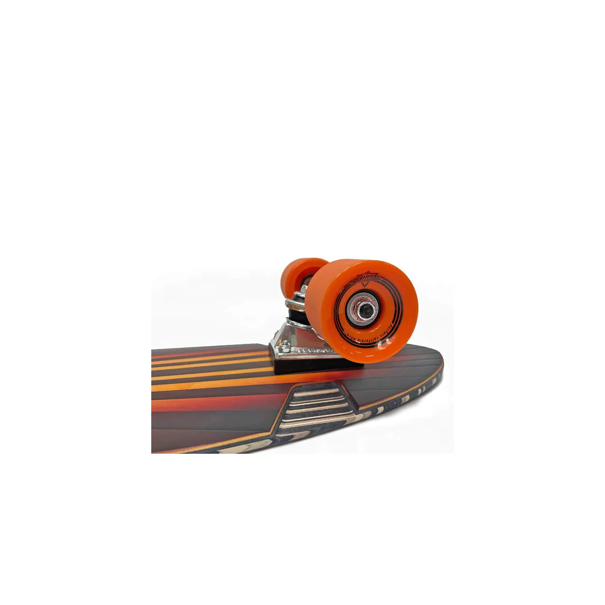 Dusters California Skateboard Cruiser Keen Axe 8.25" x 31" Burn Fade - Image 6