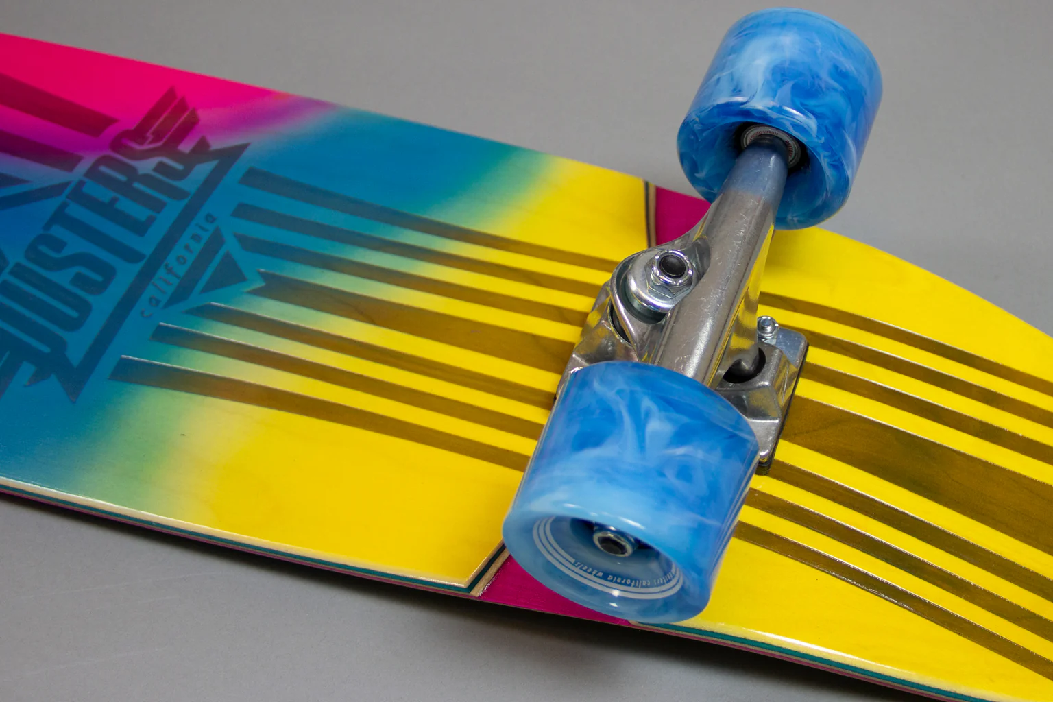 Dusters Cruiser Complete Keen Retro Fades Blue/Pink/Yellow 8.25" x 31" - Image 3