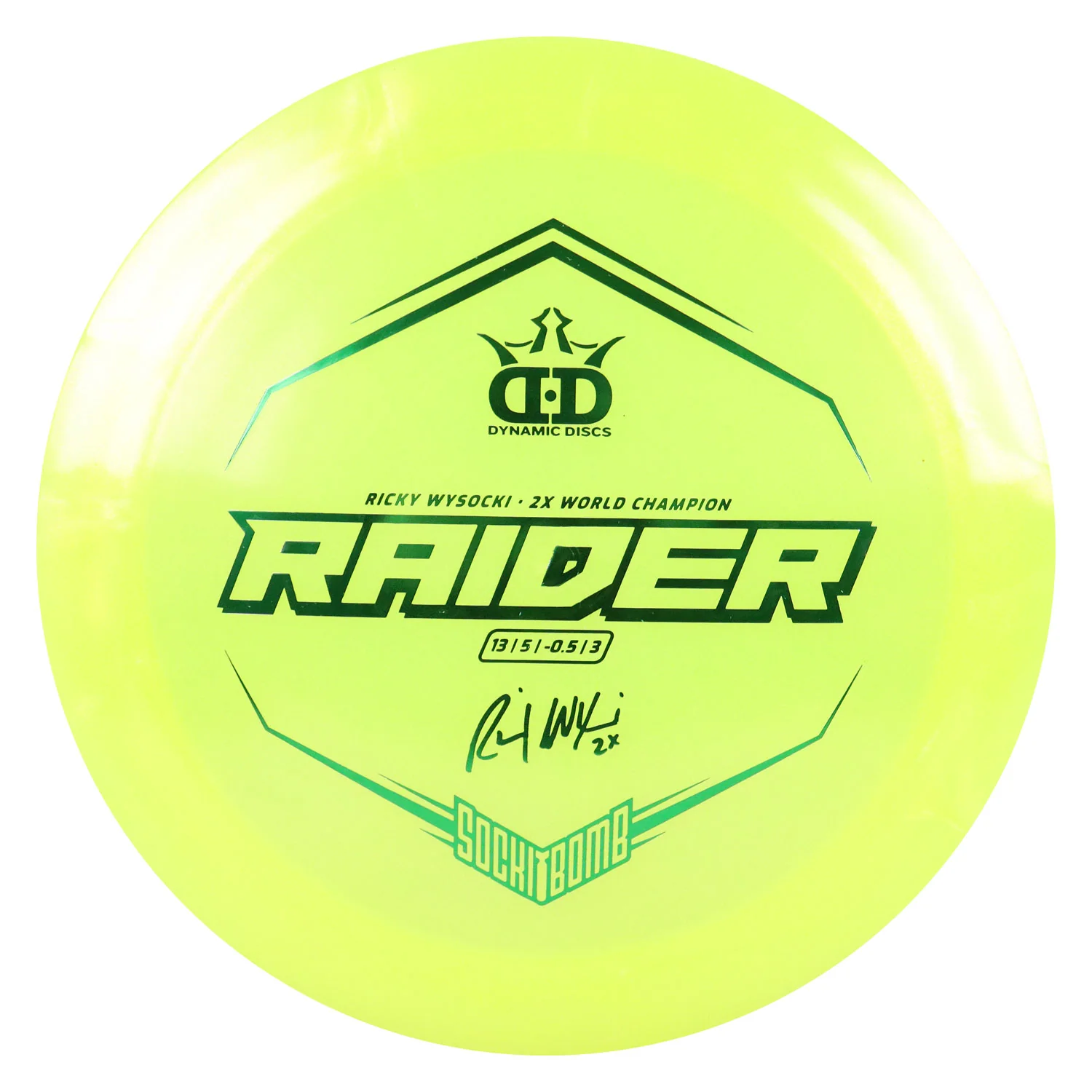 Dynamic Disc Golf Lucid Ice Glimmer Wysocki Raider Driver 13/5/-0.5/3 - Choose Exact Disc - Image 7