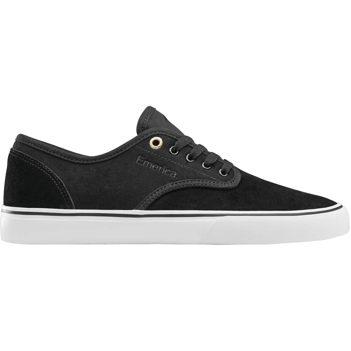 Emerica Shoes Wino Standard Black/White/Gold Mens