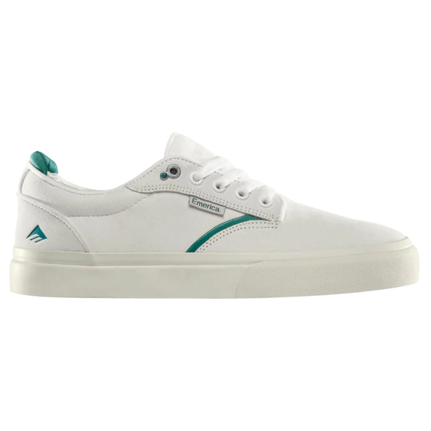 Emerica Skateboard Shoes Dickson White/Green
