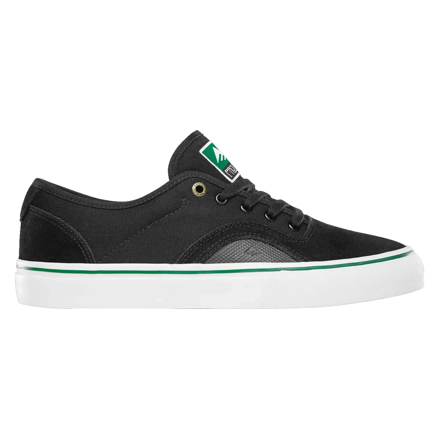 Emerica Skateboard Shoes Provost G6 Black/White/Gold Mens