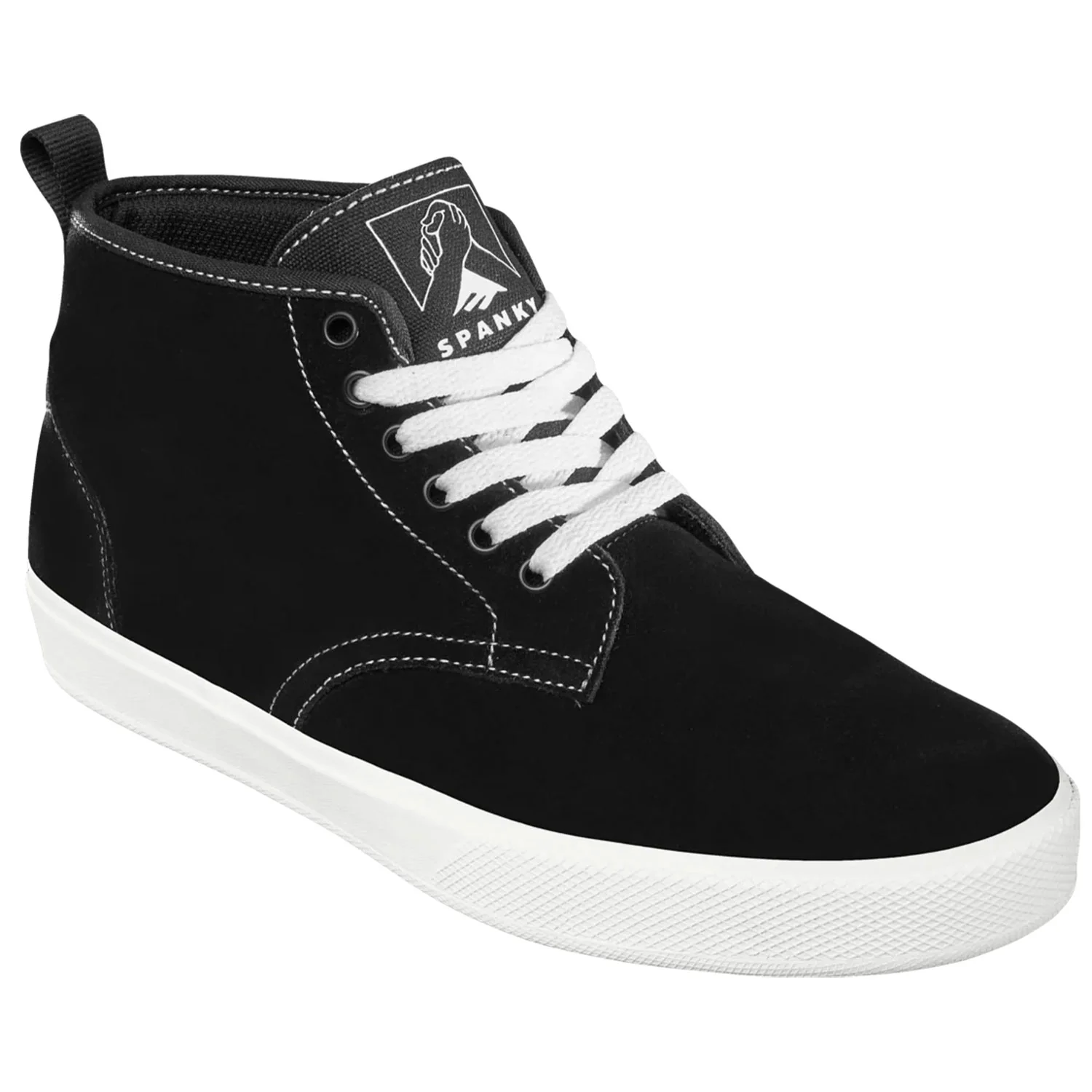 Emerica Skateboard Shoes Spanky Hi Black/Tan - Image 5