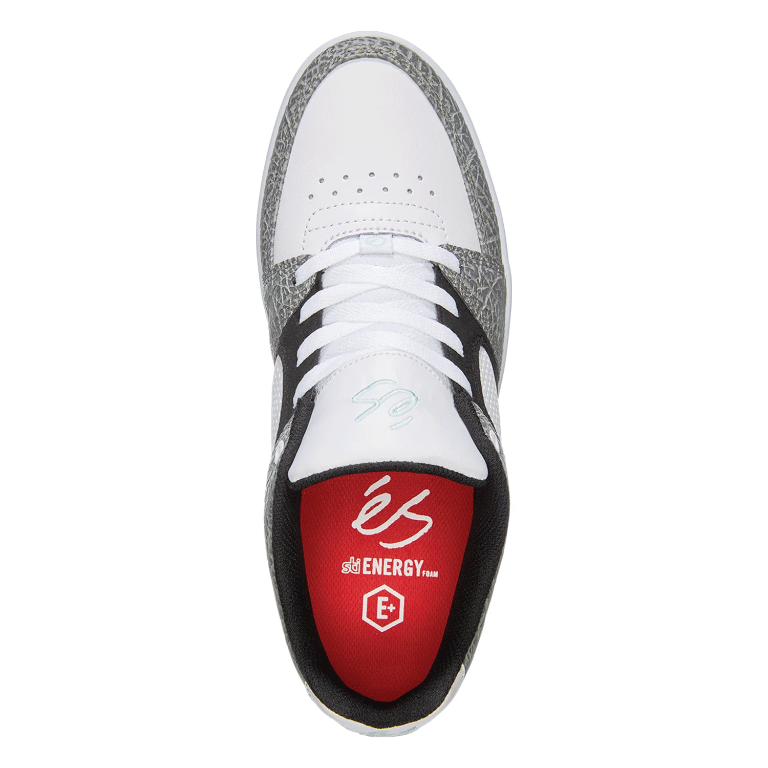 Es Shoes Accel Slim Black/White/Turquoise Mens - Image 2