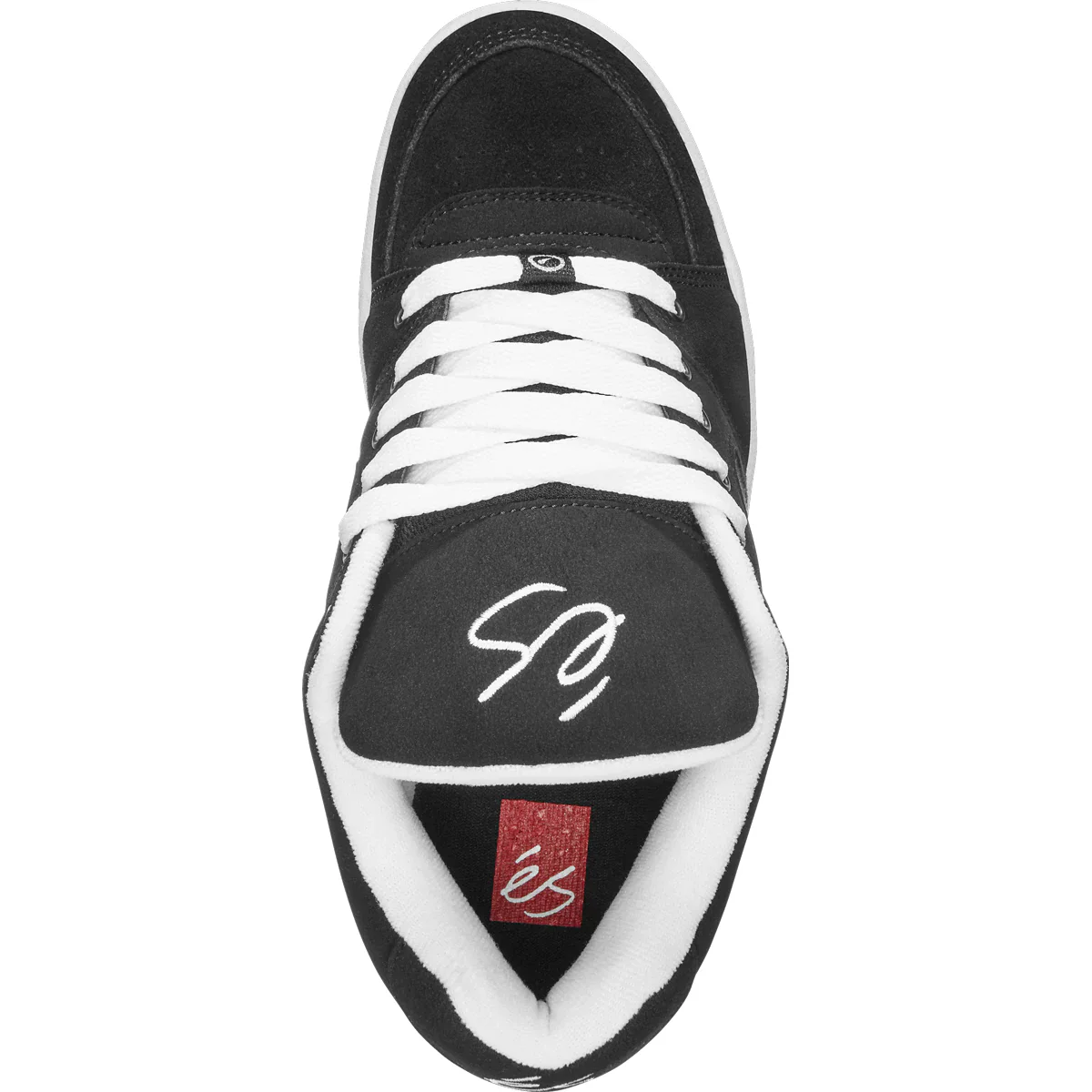 Es Skateboard Shoes Accel OG Black/White/Black Mens - Image 3