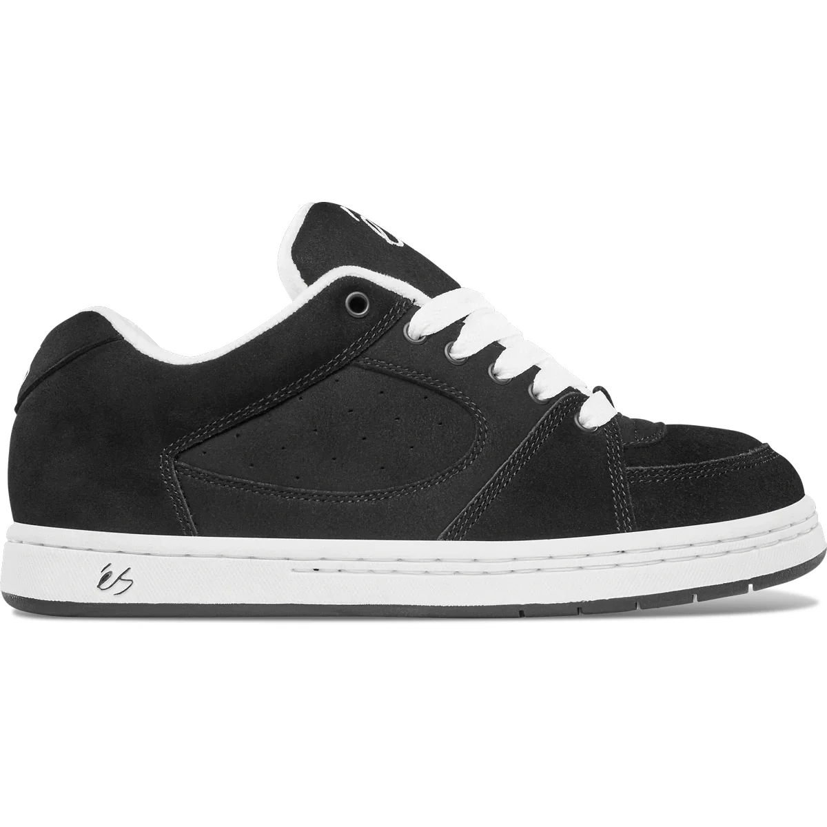 Es Skateboard Shoes Accel OG Black/White/Black Mens - Image 4