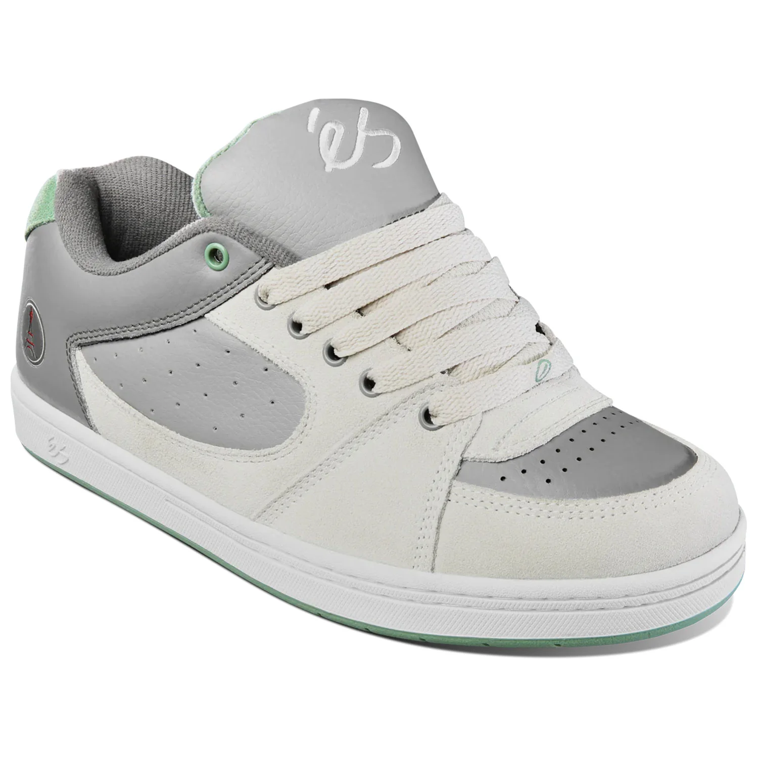 Es Skateboard Shoes Accel OG X Le Dome White/Grey - Image 4