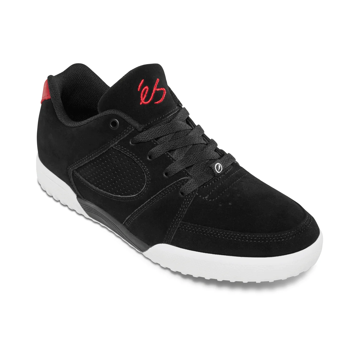 Es Skateboard Shoes Accel Slim X Quattro Black/White/Red - Image 4