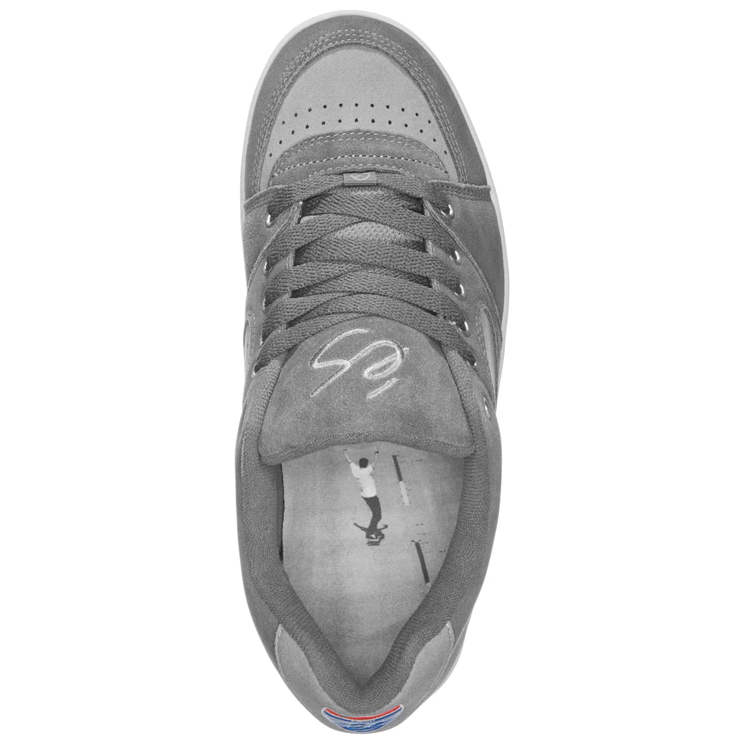 Es Skateboard Shoes Accel X Go Skateboarding Day Grey - Image 2